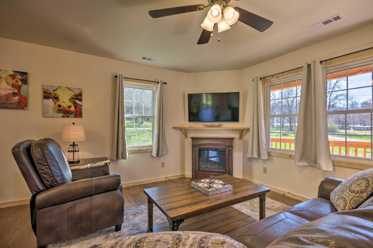 Cozy Smoky Mountain Cabin By Tuckasegee River! Bryson City Exterior foto