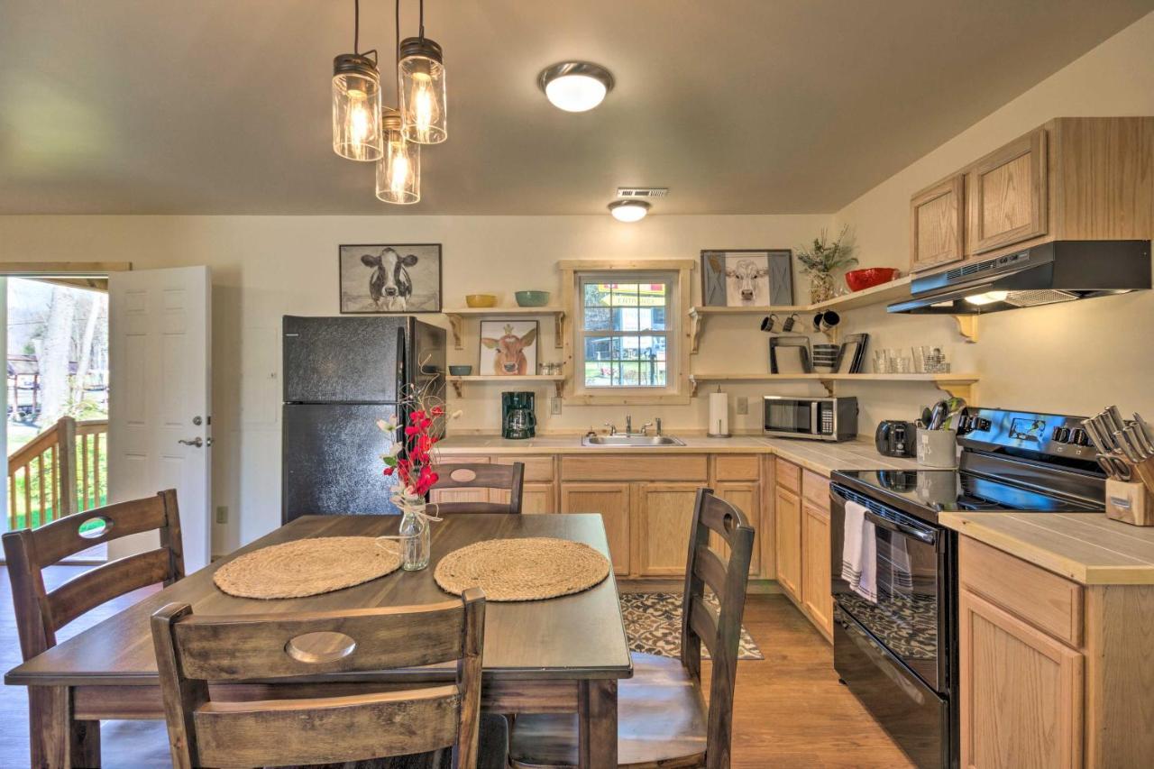 Cozy Smoky Mountain Cabin By Tuckasegee River! Bryson City Exterior foto