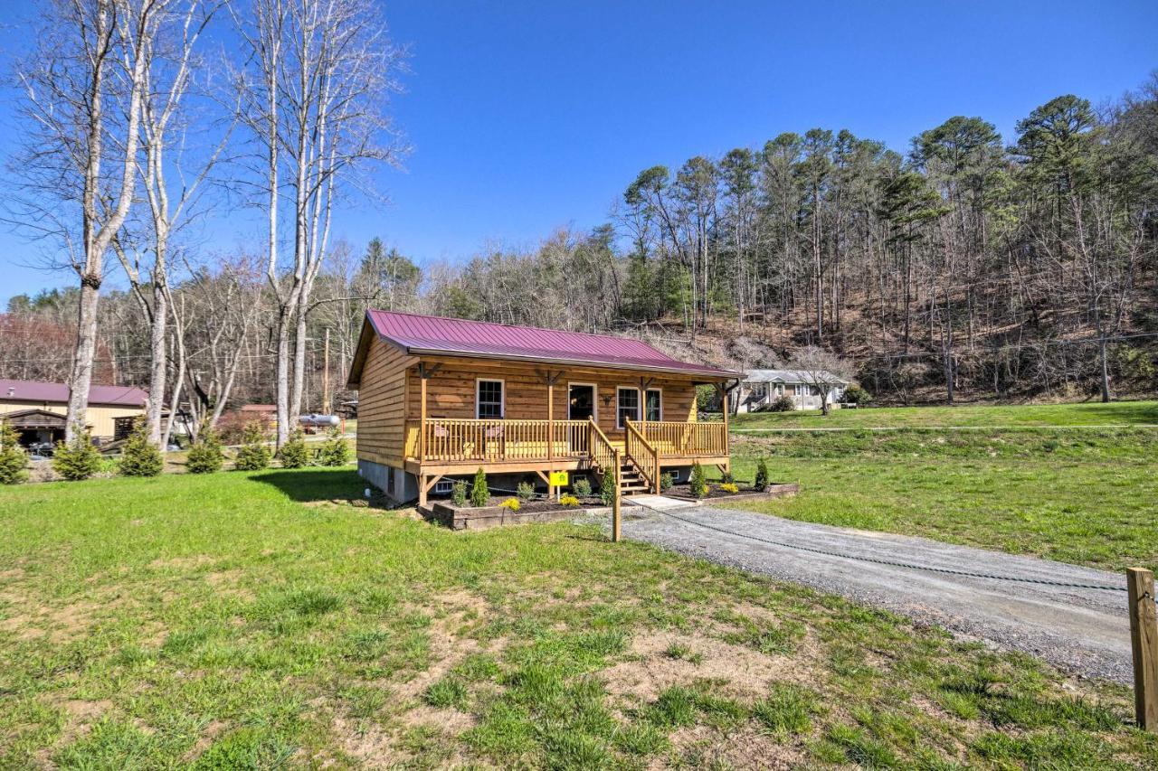 Cozy Smoky Mountain Cabin By Tuckasegee River! Bryson City Exterior foto