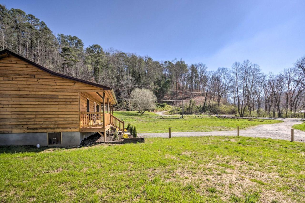 Cozy Smoky Mountain Cabin By Tuckasegee River! Bryson City Exterior foto
